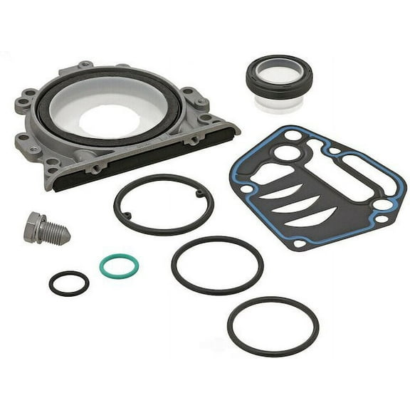 Crankcase Cover Gasket Set - Compatible with 1999 - 2005, 2008 - 2009 Volkswagen Jetta FWD 2000 2001 2002 2003 2004