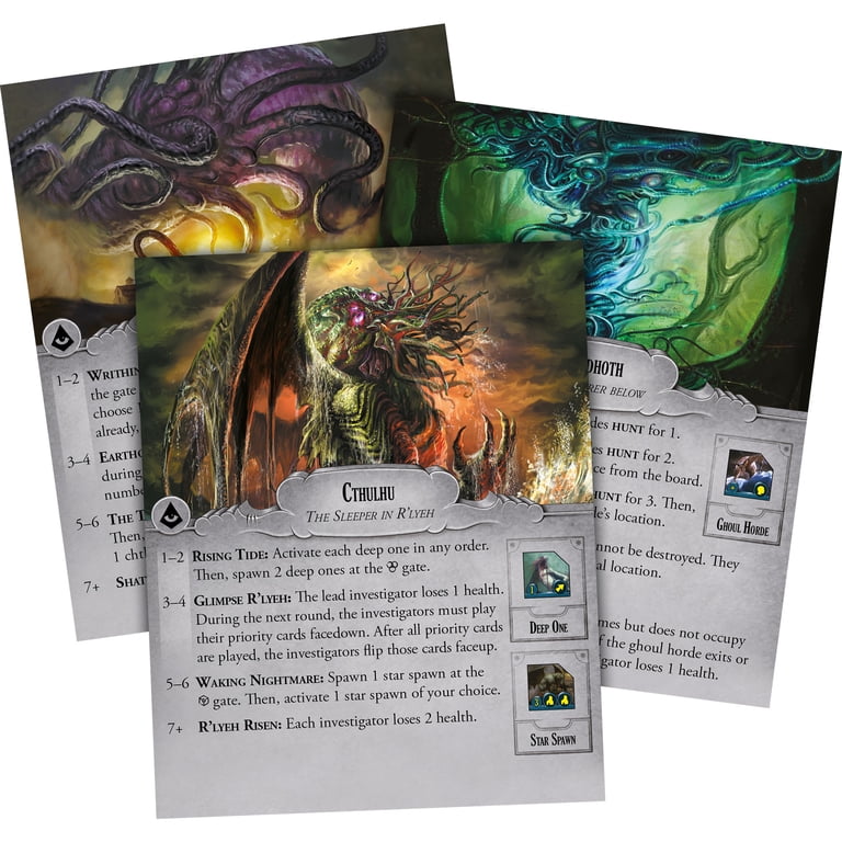 arkham horror card game strategy Asmodee Horror: Lovecraft Letter Up to 4 players have a hand of cards and play out cards simultaneously without knowing what their fellows are putting down Asmodee Arkham Horror Third Edition