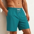 thumbnail image 5 of Hurxie Men's Athletic Shorts with Pockets 5" / 7" / 9" Inseam Quick Dry Lightweight Workout Gym Running Shorts Blue,XL, 5 of 7