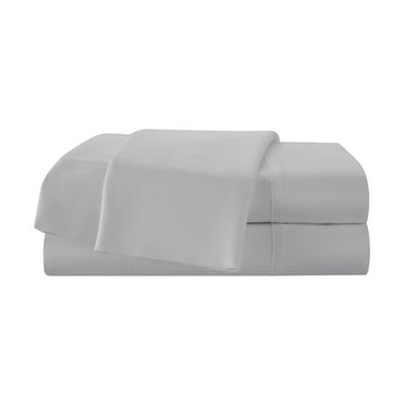 Martex 400TC 4-Pc. King Sheet Set - 100% Cotton Sateen, Deep Pocket, Silky Soft, Grey