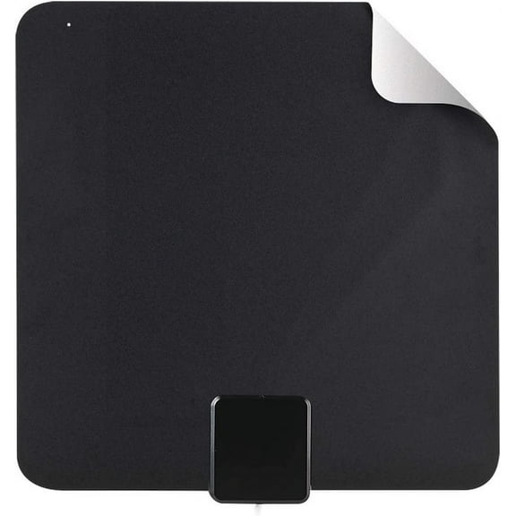 RCA Thin Indoor HDTV Antenna - Multidirectional, 35 Mile Range, 4K/8K/1080p Compatible