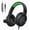 Black, Green, variant on Wired Gaming Headset with Microphone, 3.5mm Over Ear Game Headphones, Volume Control & Mute Switch, Stereo Surround Sound for PC Laptop PS4 PS5 Xbox Switch