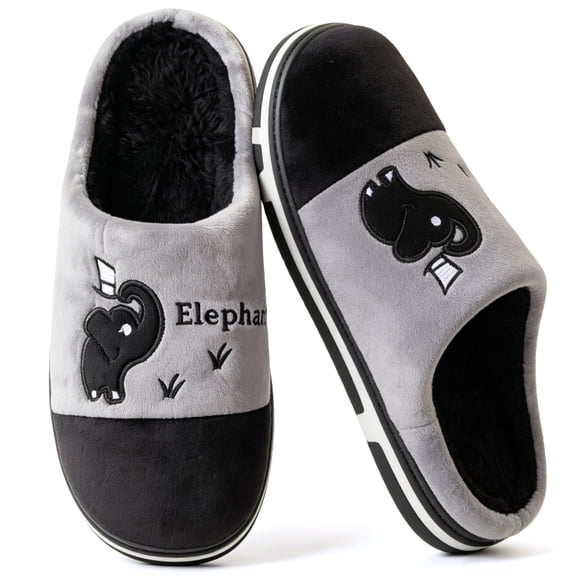 CHICVOMEY Women's Fuzzy Slippers Cute Lightweight Cozy Home Bedroom Shoes Memory Foam Non-slip House Slippers Indoor Outdoor
