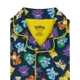 thumbnail image 2 of Pokemon Boys Short Sleeve Sleep Notch Collar Top and Pants Pajama Set, 2-Piece, Sizes 4-12, 2 of 3