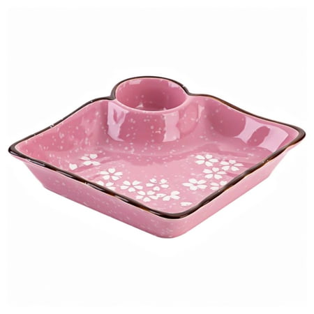 

Ceramic Dumpling Dish Japanese Style Dumpling Plate Sauce Dipping Dish