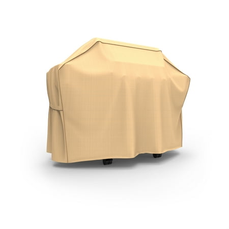 Photo 1 of (USED) Budge Small Tan Patio BBQ Grill Cover, NeverWet Savanna