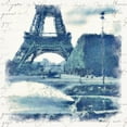 thumbnail image 2 of Bay, Noah 15x15 White Modern Wood Framed Museum Art Print Titled - Paris  in Blue I, 2 of 4