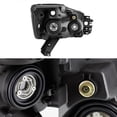 thumbnail image 2 of AKKON - For Black 04-15 Titan Pickup Truck 05-07 Armada Headlights Front Lamps Direct Replacement Left + Right, 2 of 5