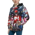 thumbnail image 2 of Power Rangers Youth Sweatshirt 3D Printed Hoodie Activewear Teenager Winter Full-Zip Drawstring Jacket Coats Active Pullover Hooded Blouse For Boys Girls Medium, 2 of 8