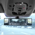 thumbnail image 3 of Wide Angle Rearview Mirror for Cars Large View- Mirror with Blue Tint Clamp- for Easy Installation Helps Reduce Blind Spots & Monitor Backseat Passengers, 3 of 8