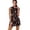 Christmas Candy Cane, variant on Gingerbread Man Golf Tennis Dress 2 Piece Sets Golf Tennis Outfits Fashion Clothes with two sides of pockets Fit Plain for Golf,Tennis,Hiking,Running,Gym
