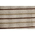 thumbnail image 4 of Casavani Indian Pure Cotton Living Room Rug, Brown 2.6x10 feet, 4 of 5