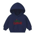 thumbnail image 2 of Edvintorg Christmas 2025 Kids Sweatshirts Boys Casual Kawaii Print Long Sleeve Hooded Sweatshirt Girls Christmas Gift Fall Winter 2-7Years Hoodies for Kids, 2 of 5