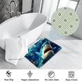 thumbnail image 3 of Shark Elegant Polyester Indoor Rug, Non-Slip Chair Rug, Machine Washable Floor Rugs, 3 of 6