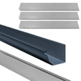 thumbnail image 5 of golytefs 70 Pcs Lock in Gutter Guard Leaf Stainless Steel Filter Gutter Screens Covers 6 Inch X 210 Ft for Leaves Protection in Driveway Gardens, 5 of 8
