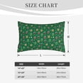 thumbnail image 4 of Rateoe Milk Tea Pattern Pillow Covers with Invisible Zipper(Pillows are not Included) Standard Pillowcases-16"x24", 4 of 6