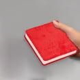 thumbnail image 5 of Square Woven Fabric Cover Blank Notebook 200 Pages, 145×145mm Pocket Hardbound Journal, Textured Cloth Pocket Notepad for Daily Planner Schǒ-ǒl Office Notes, 5 of 9