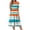 Cyan, variant on Fashion A-Line Dress for Women CIENVNSTG Flowy Summer Dress Perfect for Casual Outings or Parties