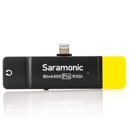 Saramonic - Blink 500 Pro B3 Wireless Clip-On Microphone System with Lavalier & Dual-Channel Lightning Receiver for iPhone & iPad