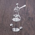 thumbnail image 4 of BRIGHTFUFU Creative Little Balance Ball Swinging Tumbler Craft Metal Craft para Home Office Desktop Decoration (Mini Guitar), 4 of 7