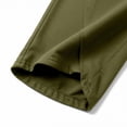 thumbnail image 6 of Delayuji Womens Linen Pants Casual Short Stacked V Slub Pants Trousers Spring Summer Outfits, 6 of 6