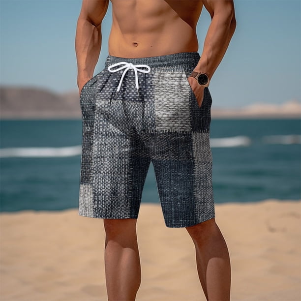 WILLBEST Ropa Interior de Seda Helada para Hombre, Transparente, de Color Sólido, con Pantalones Cortos Transpirables de Fondo Cuadrado.
