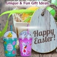 thumbnail image 3 of (4) Easter Dome Tumblers with Lid and Straw, 6.5 in. Easter-Themed Reusable Plastic Cups Spring Drinkware Bag Basket Fillers Party Gift Favors Decor Supplies, 3 of 7
