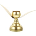 thumbnail image 1 of WORGEOUS Candelabro vintage de hierro fundido, candelabro decorativo, luz de vela, soporte de vela cónico para cena, 1 of 7
