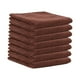 thumbnail image 4 of Paño de limpieza de microfibra, toallas de microfibra de secado rápido, paño de limpieza lavable para platos de ventana del hogar y el coche, 7 Uds. Marrón, 4 of 8