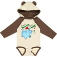 thumbnail image 3 of Inktastic I Want a Hippopotamus for Christmas Hippo in Santa Hat Boys or Girls Long Sleeve Baby Bodysuit, 3 of 5