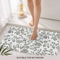 thumbnail image 3 of Farmhouse Flowers Door Mat&nbsp;Indoor Outdoor Entrance,Non Slip Small Rug for Kitchen Bathroom Entryway Rug,Pastoral Vintage Leaf Spring Summer Washable Doormat Floor Mat for Office 18x30 Inch, 3 of 8