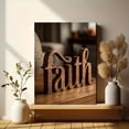 thumbnail image 6 of Qisvanset Faith Art Canvas Wall Art 15.75x11.81 Inches, 6 of 8