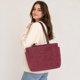 thumbnail image 1 of Bolso tote para mujer, multiusos, regalo, bolso de mano informal para trabajo, playa, las compras y los viajes. Rojo, 1 of 8