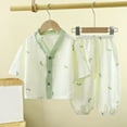 thumbnail image 2 of THDHVS Girls Summer Outfits,Summer Casual Sets for Kids,Kid's Cotton Pajamas and Home Clothes Set Summer Boys' Conditioned Clothes Toddler Pajamas, 2 of 3