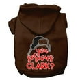 thumbnail image 3 of Christmas Pet Dog  Cat Hoodie Screen Printed, "You Serious Clark?", 3 of 11