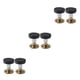 thumbnail image 4 of Marco de Cama Kearding 2 uds Herramienta Antivibración Tapones de Cabecero Roscados Ajustables Negro, 4 of 6