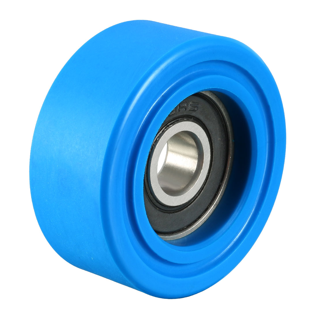 2pcs 8x35x15mm Roller Idler Bearing Pulley Sliding Conveyor Wheel Blue