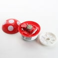 thumbnail image 2 of Mini Cartoon Mashroom Vacuum CleanerW1re1essDust Remover 2 Batteries Duster, 2 of 15