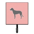 thumbnail image 1 of Irish Wolfhound Damier Laisse Rose Ou Porte-Clés, 1 of 1