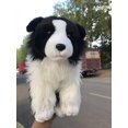 thumbnail image 4 of Border Collie High Fidelity Anime Cute Plushie Sheep Dog Plush Toys Lifelike Animals Simulation Stuffed Doll 33cm, 4 of 4
