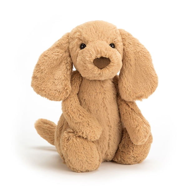 Jellycat 12.2" Bashful Toffee Puppy Soft Plushies Toys, Cuddly and Soft Stuffed Animals Plush Toys Doll, Birthday Gift for Kids