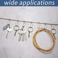 thumbnail image 2 of 120pcs Curtain Track Hook Replacement Drape Curtain Wire Hook Curtain Supply, 2 of 8