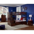 thumbnail image 3 of Leo & Lacey Twin Over Twin Staircase Storage Bunk Bed, 3 of 4