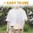 thumbnail image 3 of 4Pcs Kids DIY Painted Rattle Drum Models Wooden Toy for Graffiti, 3 of 9