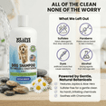 thumbnail image 2 of We Love Doodles Organic Professional 4-in-1 Dog Shampoo, Conditioner, Detangler, & Moisturizer, Ocean Breeze, 16 fl-oz, 2 of 7