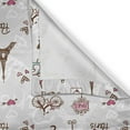 thumbnail image 5 of Ambesonne Paris Grommet Curtain, City of Love and Fashion, 50" x 72", Redwood Pearl Pink, 5 of 6