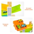 Funsmile Toddler Toys Wooden Race Track Car Ramp Toy Gift for 1 2 3