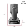 thumbnail image 4 of Cabeza Movil Led Beam 100w, Disco De 7 Colores By Steelpro, 4 of 4