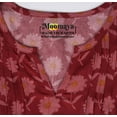 thumbnail image 6 of Moomaya Printed Top Full Sleeve Pleated Rayon Kurta Short Tunic Summer Blouse For Women, 6 of 8
