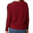 thumbnail image 3 of Jessica Simpson Ladies' Roll Neck Sweater (Red, Small), 3 of 3